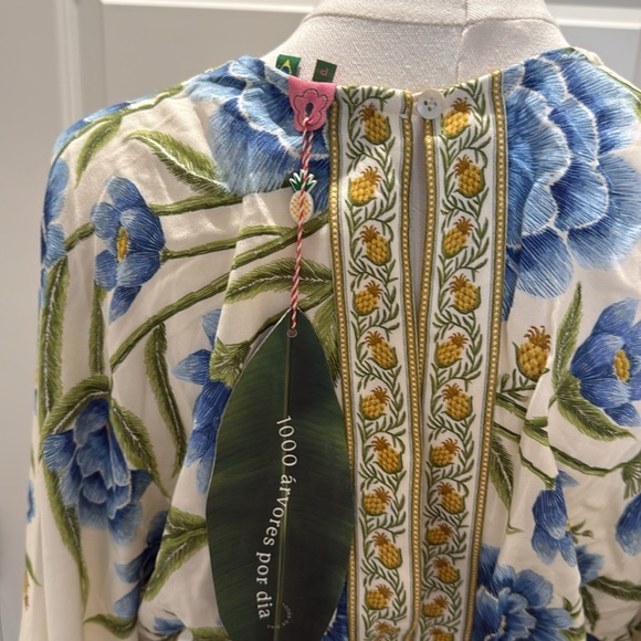 FARM Rio Puglia Long Dress Size S - Picture 7 of 11